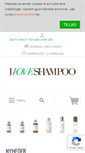 Mobile Screenshot of iloveshampoo.dk